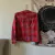 camisa xadrez vermelha (brechó) - loja online