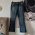 calça jeans de lavagem escura forum - comprar online
