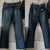 calça jeans de lavagem escura forum
