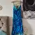 vestido azul oceanic - Noventa Brechó - atual e vintage