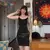 vestido preto furta-cor - loja online