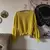 suéter amarelo comfy na internet