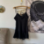 babydoll preto de alcinha na internet