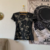 blusa preta tie dye - comprar online