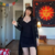 babydoll preto de alcinha - loja online
