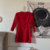 vestido vermelho witch - comprar online