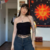 tube top de renda - loja online