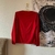 blusa vermelha 90's (brechó) - Noventa Brechó - atual e vintage