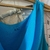 vestido azul vintage (brechó) - Noventa Brechó - atual e vintage