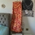 vestido laranja sunset (brechó) - loja online