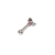 Micro Barbell Rosca Interna Aço Cirúrgico 316L com Topo Trinity Colors e Premium Zirconia™ - Piercing Brasil