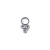Pingente em Titânio F136 com Premium Zirconia™