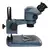 MICROSCOPIO BINOCULAR KAISI KS-7050 B3 7X-50X + BASE, ARO LED Y PROTECTOR - i2C Mayorista