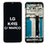 MÓDULO LG K41S CON MARCO CALIDAD ORIGINAL NEGRO