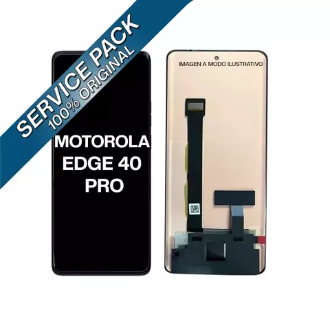MÓDULO MOTO EDGE 40 PRO SERVICE PACK SIN MARCO