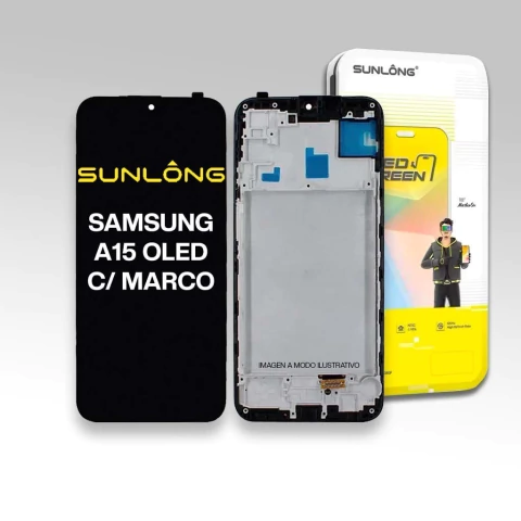 MÓDULO SAMSUNG A15 SUNLONG OLED CON MARCO - comprar online