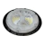 LUMINARIA LED UFO GALPONERA ALUMINIO NEGRO 100W CON GANCHO INTERELEC