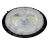 LUMINARIA LED UFO GALPONERA ALUMINIO NEGRO 200W CON GANCHO INTERELEC - comprar online