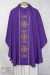 Casula Sacerdotal com Galão Fixo Bordado Cruz - loja online
