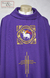 Casula Sacerdotal Bordado Cordeiro e Cruz