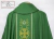 Casula Sacerdotal com Galão Fixo Bordado Cruz - Marly & José Vestes Litúrgicas