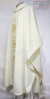 Casula Sacerdotal com Galão Fixo Bordado Cruz