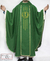 Casula Sacerdotal com Galão Bordado Cálice Uva Trigo