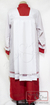 Conj. Veste Coroinha Túnica + Sobrepeliz com Entremeio - Marly & José Vestes Litúrgicas