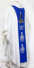Casula Sacerdotal com Galão Escapulário Bordado N S Aparecida - Marly & José Vestes Litúrgicas