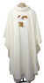 Casula Sacerdotal Bordado Cordeiro Tau