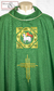 Imagem do Casula Sacerdotal Bordado Cordeiro e Cruz