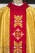 Casula Sacerdotal com Galão Bordado Tecido Litúrgico Tema JHS - loja online