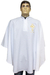 Veste (bata / Opa) c/ Zíper Leitor / Ministro (Bordado Cruz Liturgia)