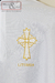 Veste (bata / Opa) c/ Zíper Leitor / Ministro (Bordado Cruz Liturgia) na internet