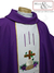 Casula Sacerdotal com Galão Bordado Cruz Pão e Vinho - comprar online