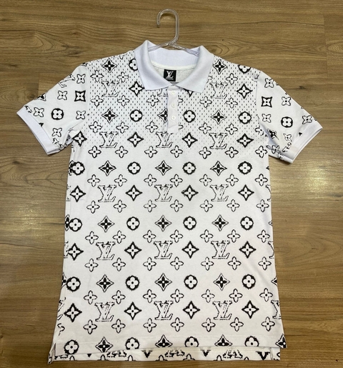 Polo lv branca detalhada