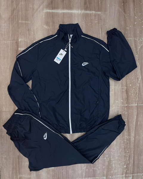 Conjunto Nike Tactel azul escuro