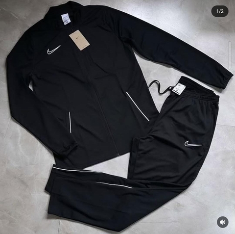 Conjunto Nike Academy 2021 preto com branco - comprar online