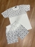 Conjunto Lv branco artista
