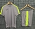Conjunto Academy verão cinza com verde