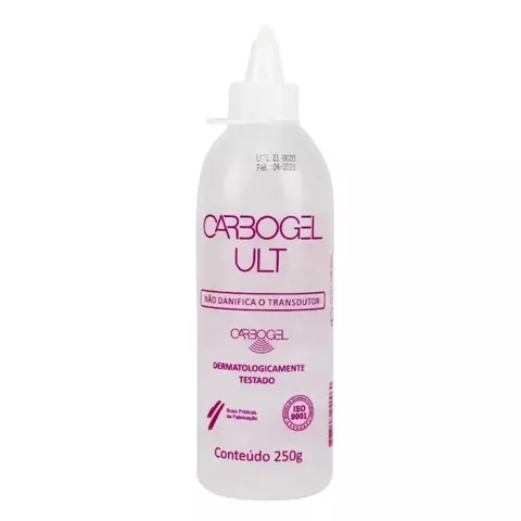 GEL CONDUTOR ULTRASSOM CARBOGEL FRASCO 250GR - comprar online