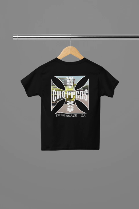camiseta infantil west coast chopers