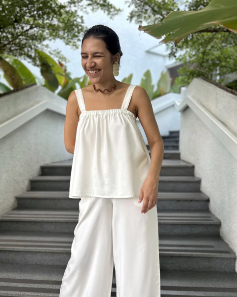 Blusa Brisa Off White