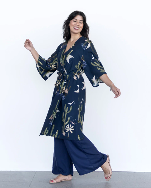 Kimonão Longo Luar do Sertão