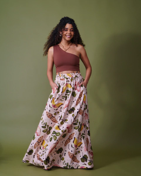 Saia Ampla Borboletas