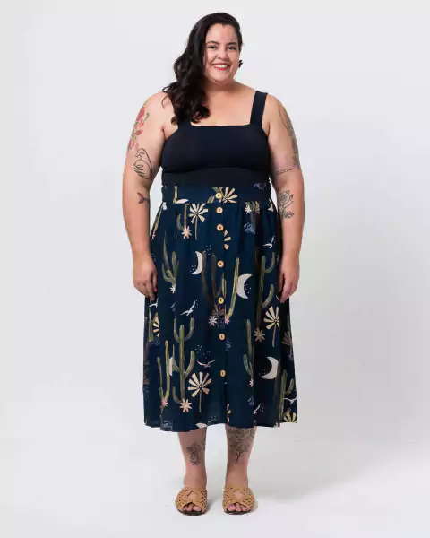 Saia Midi Luar do Sertão