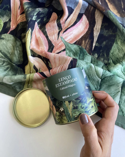 Lenço Cafezal Mágico | Borsoi