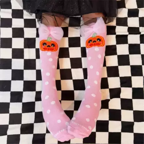 Meia Abobora Laço - comprar online