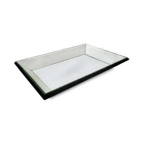 Bandeja Espejada Rectangular Oslo | Organizador Y Centro De Mesa 28x16x3cm