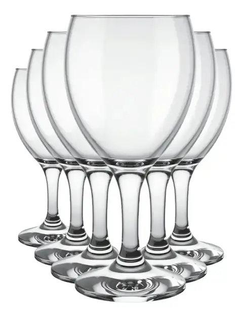 Set de 6 Copas Vidrio Windsor Nadir 250ml